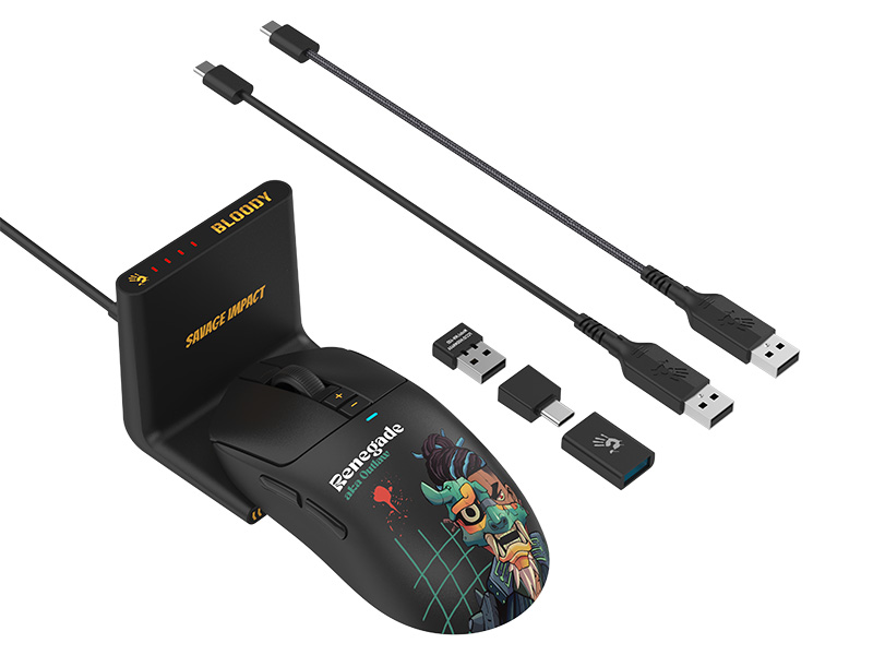 A4Tech 47746 Bloody R72 Ultra Duo Renegade Midnight