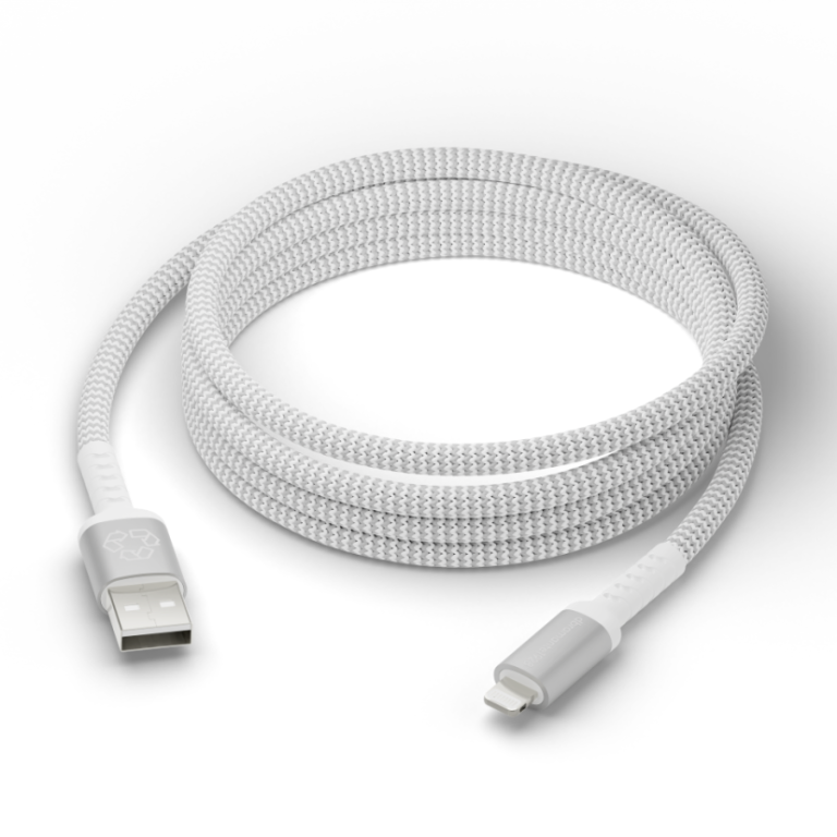 dbramante1928 – Re-charge – BRD Cable – USB-A to Lightning, 2.5m – White
