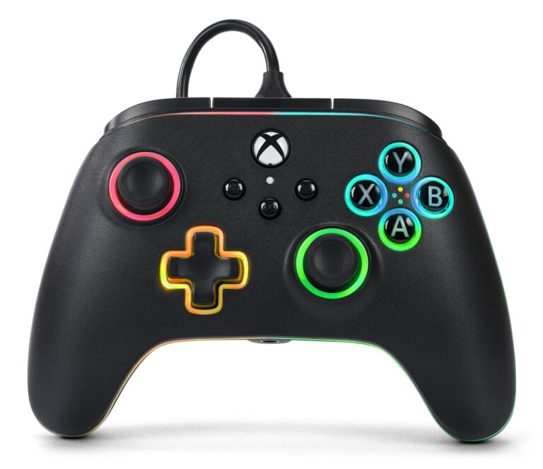 PowerA Advantage Wired Controller – Xbox Series X/S –  m/ Lumectra – Black
