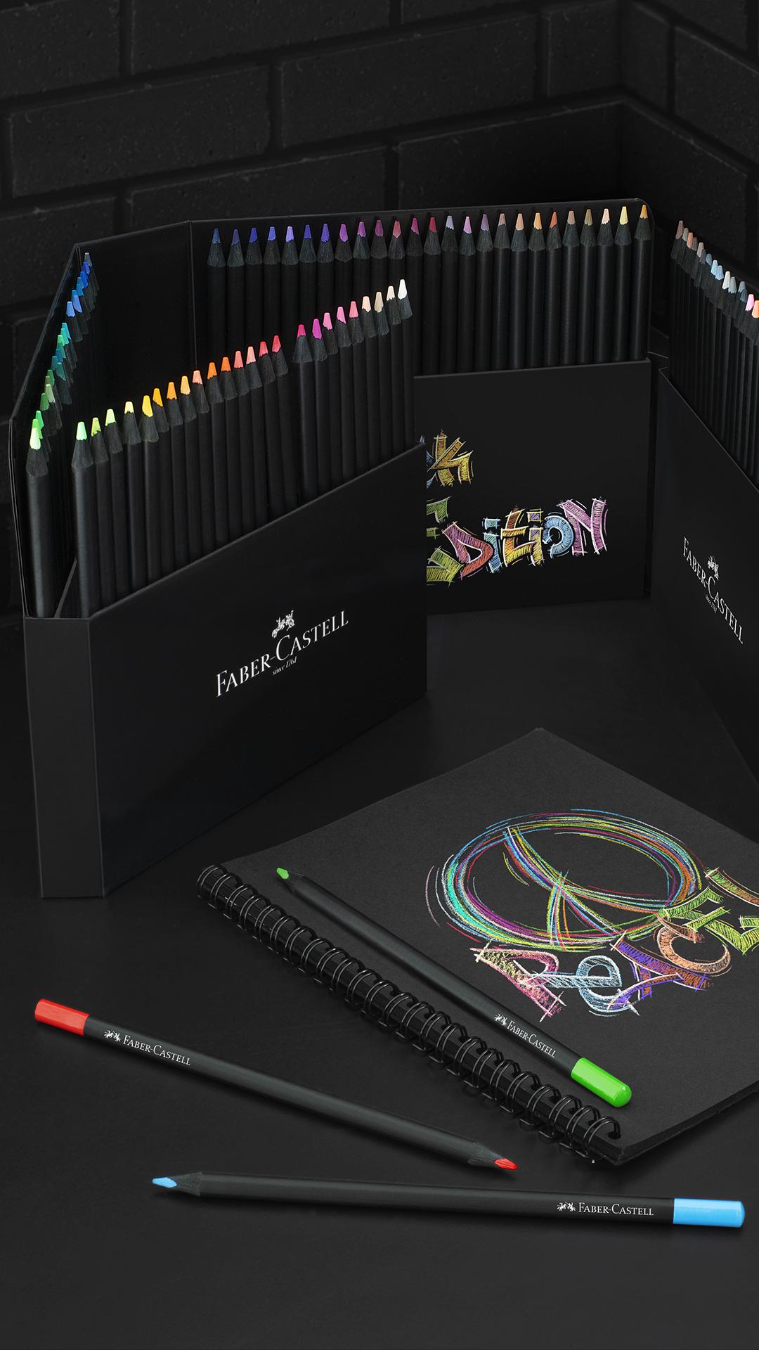 Faber-Castell - Colour pencils Black Edition (100 pcs) (116411)