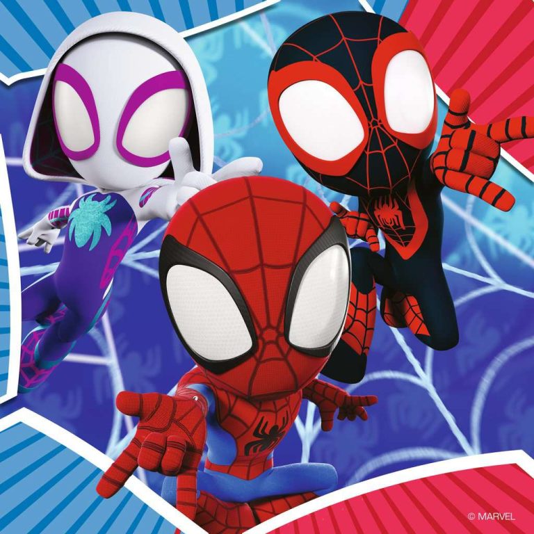 Ravensburger – Puzzle Spidey’s Adventures 3x49p
