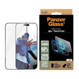 PanzerGlass - Gaming Screen Protection - iPhone 16 Pro Max - Ultra Wide Fit