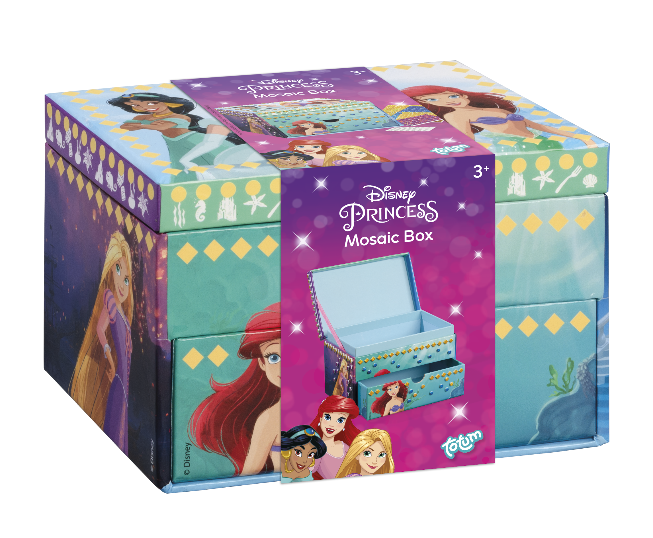 Totum - Disney Princess mosaic box (TT045101)