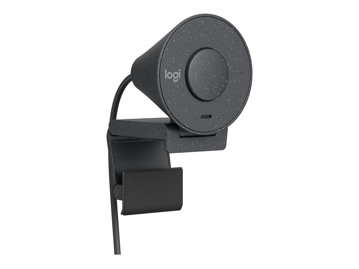 Logitech - Brio 300 Full HD webcam, Graphite