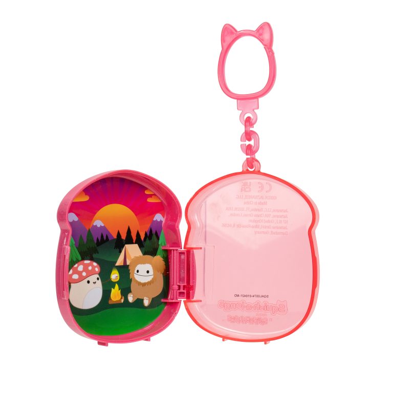 Squishalongs – 2,5 cm Keychain 4 Pack Asst (2420102)