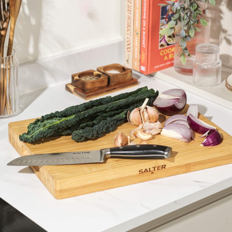 Salter BW13307RD Bamboo Chopping Board