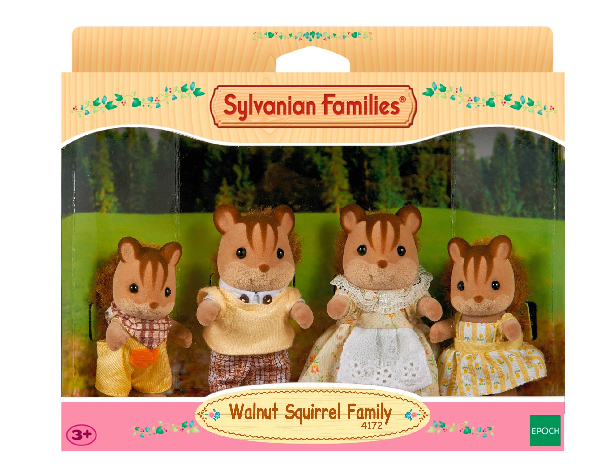 Sylvanian Families - Walnut Squirrel Family (4172)