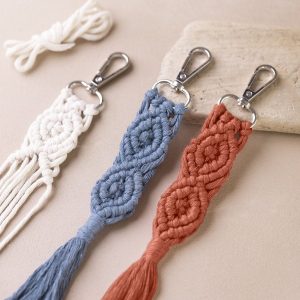 DIY Kit - Macramé - Key ring (977554)