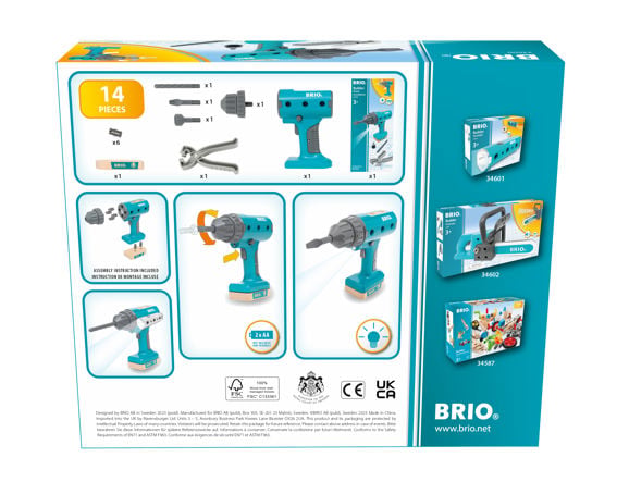BRIO -Builder, Power Screwdriver - (34600)
