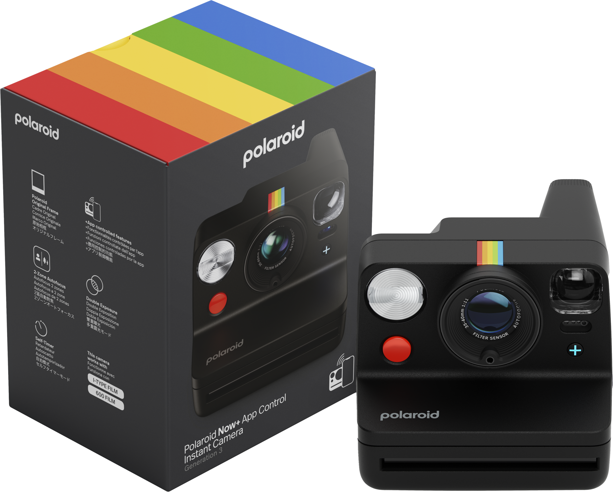 Polaroid - Now+ Gen 3 Black