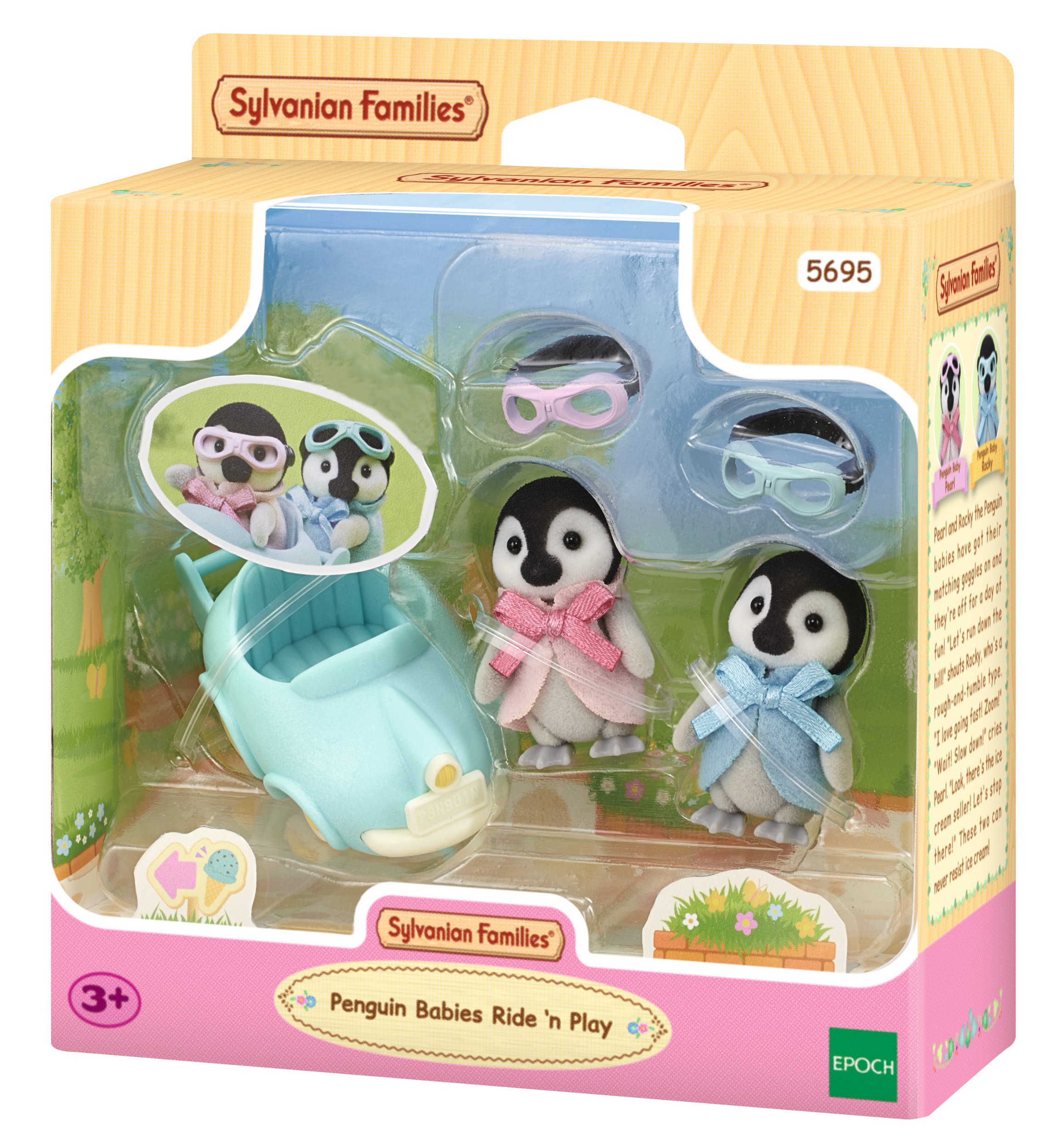 Sylvanian Families - Penguin Babies Ride N Play (5695)