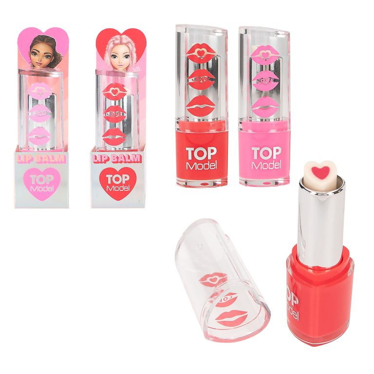 Topmodel – Heart in Heart Lipbalm – Pink, Red – 3.7 grams
