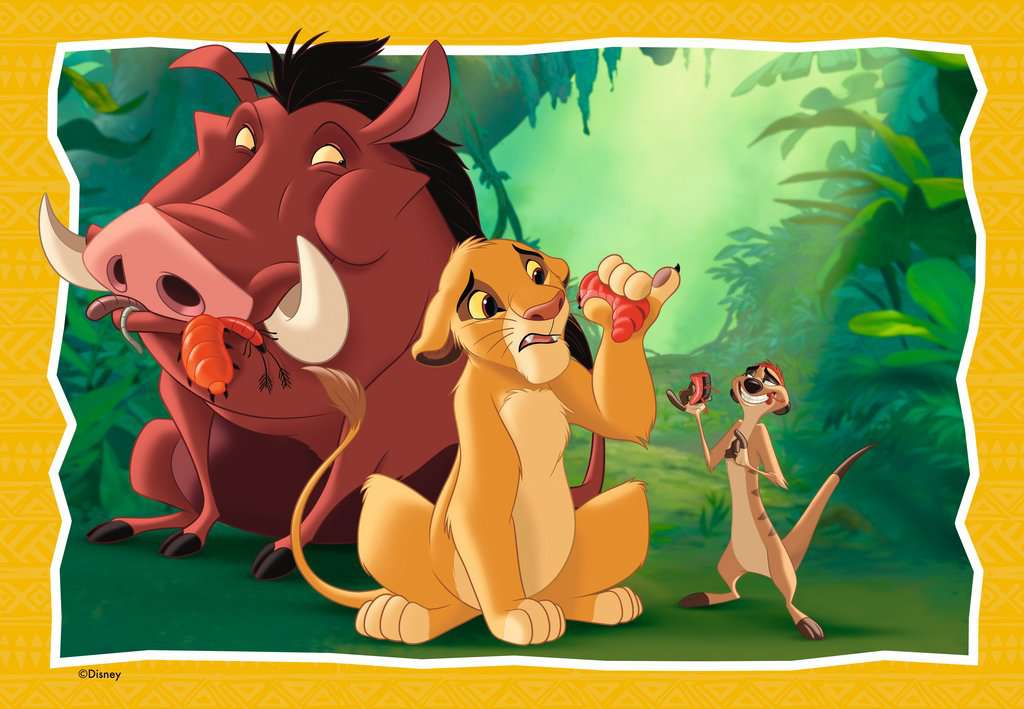Ravensburger - Puzzle The Lion King 2x24p