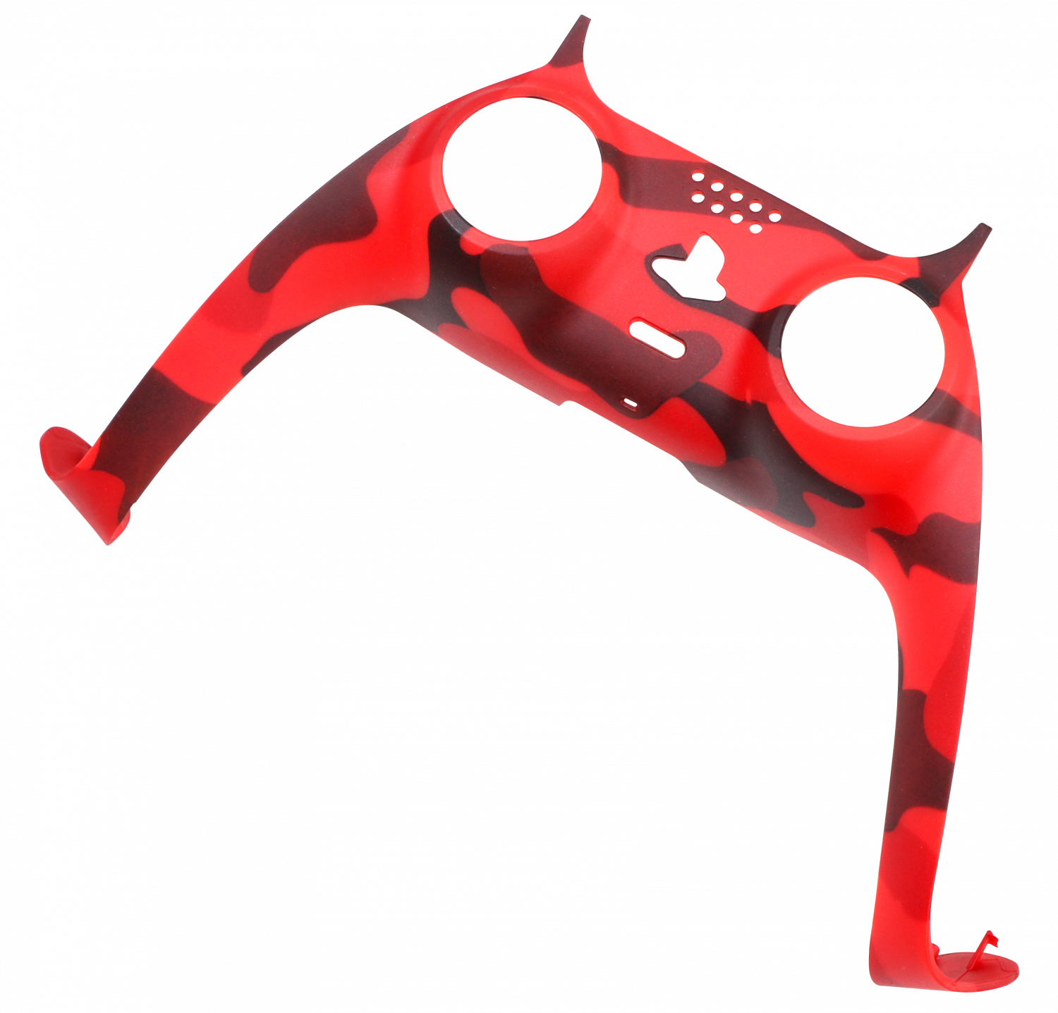 Piranha PS5 Controller Skins - Camo Red