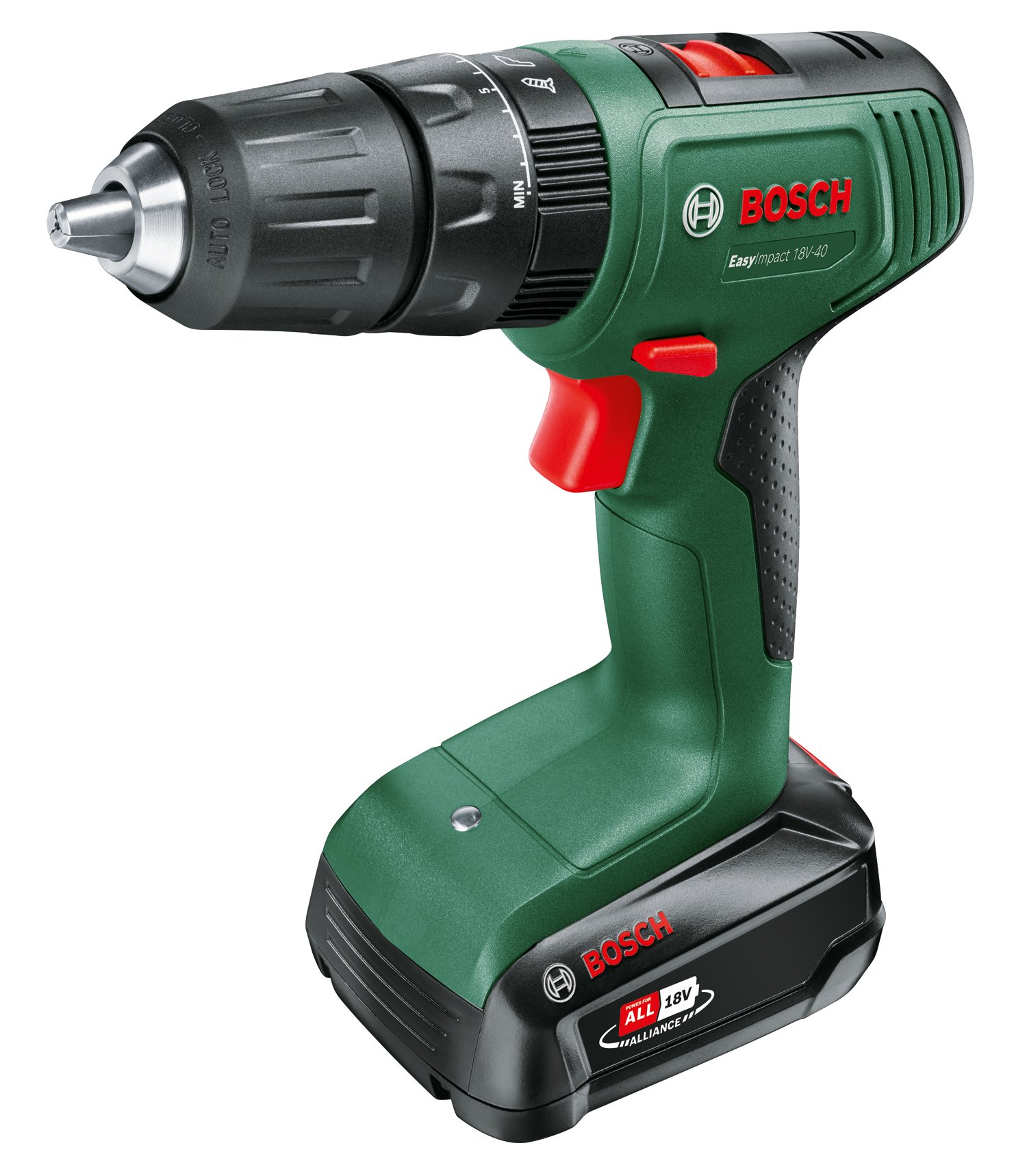 Bosch - EasyImpact 18V-40 Drill + SystemBox ( Battery & Charger Included )