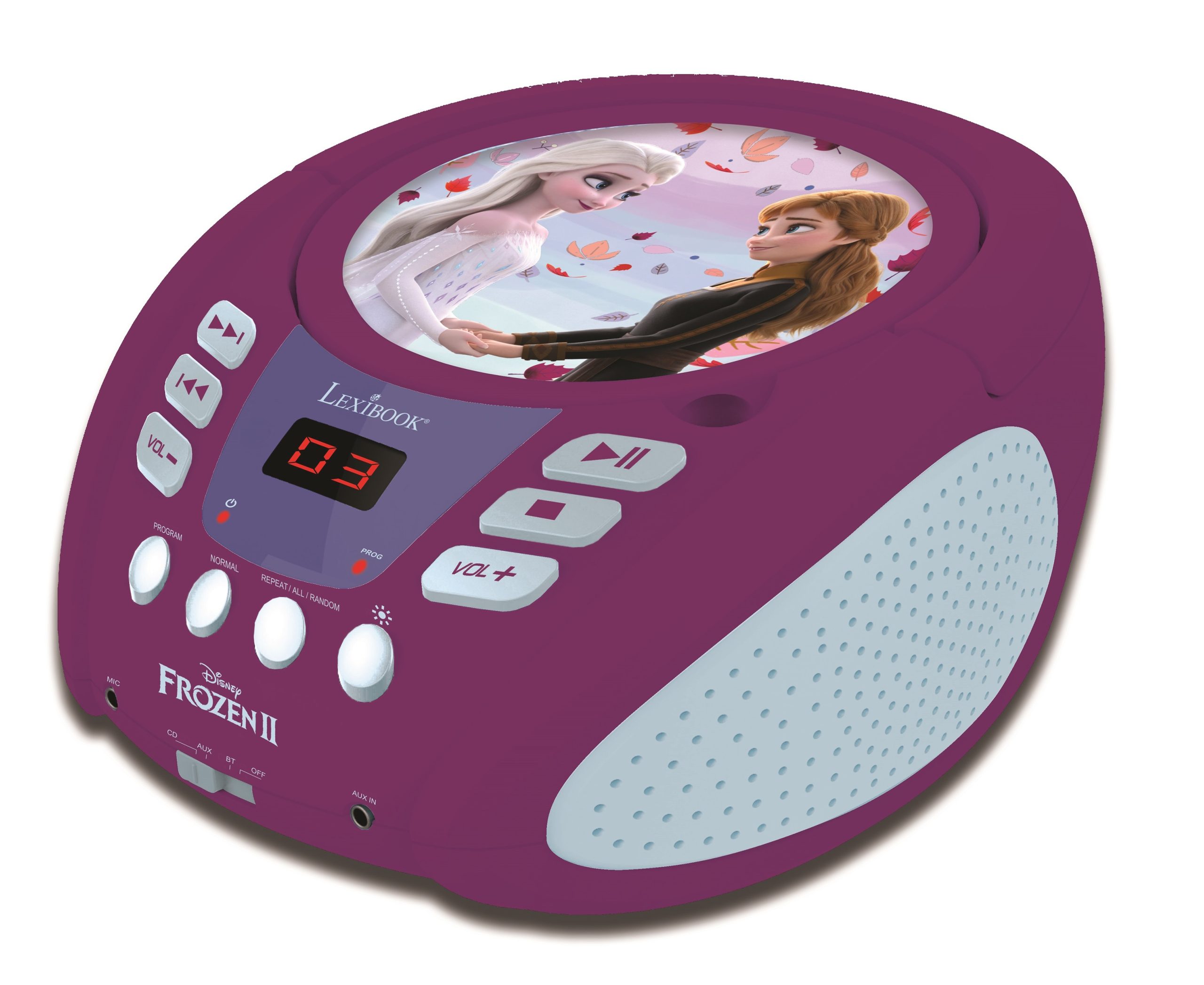 Lexibook - Disney Frozen - Bluetooth CD Player (RCD109FZ)