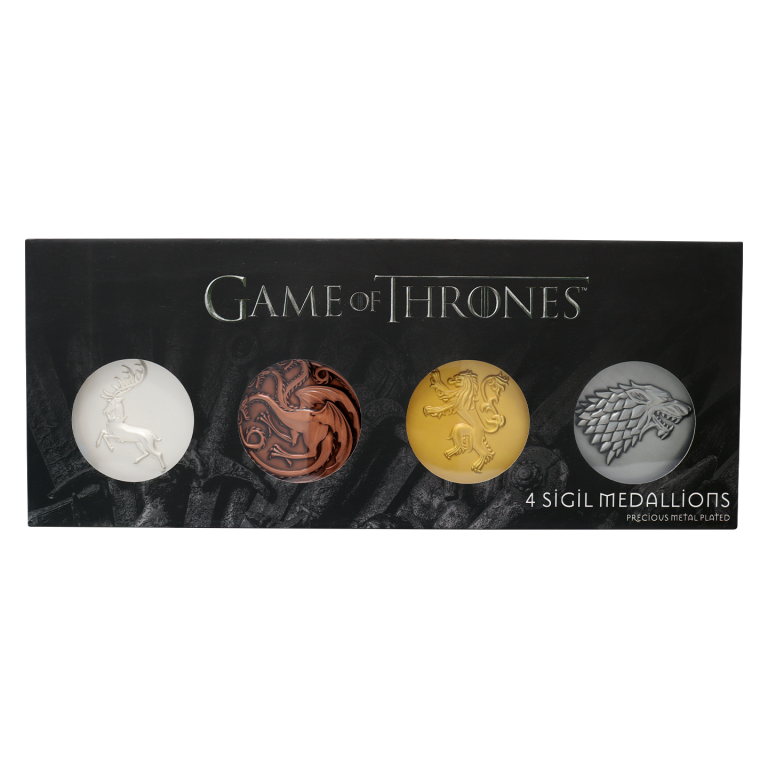 Game of Thrones Limited Edition Sigil Medallion Collection