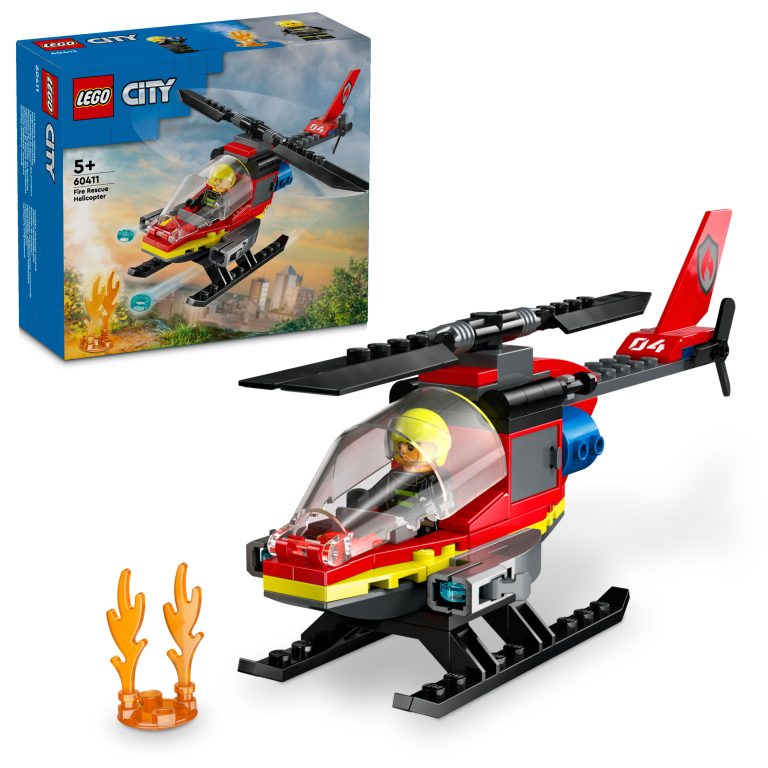 LEGO City – Fire Rescue Helicopter (60411)
