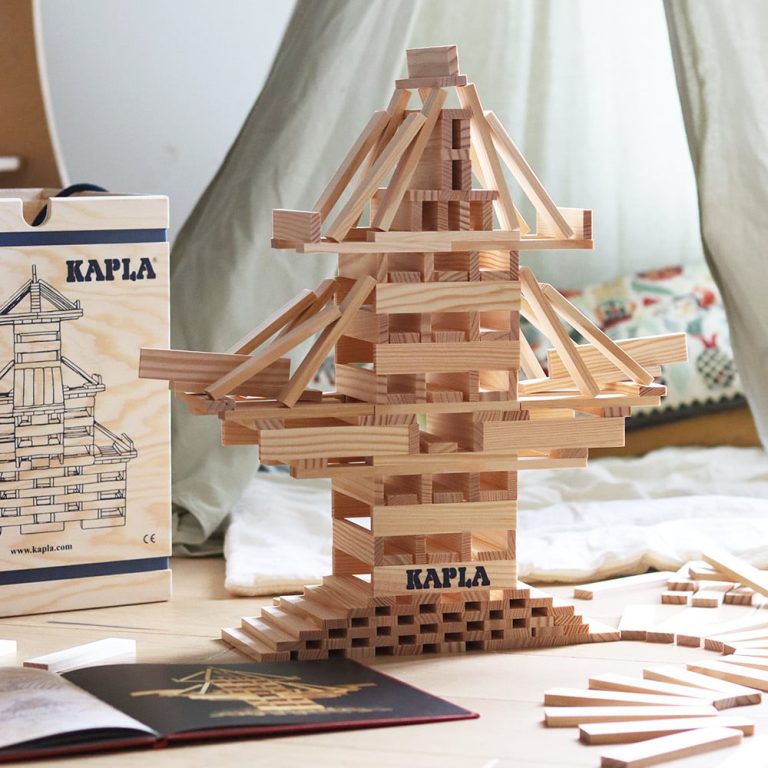 Kapla bricks 280 pcs – Red book (kapla280)