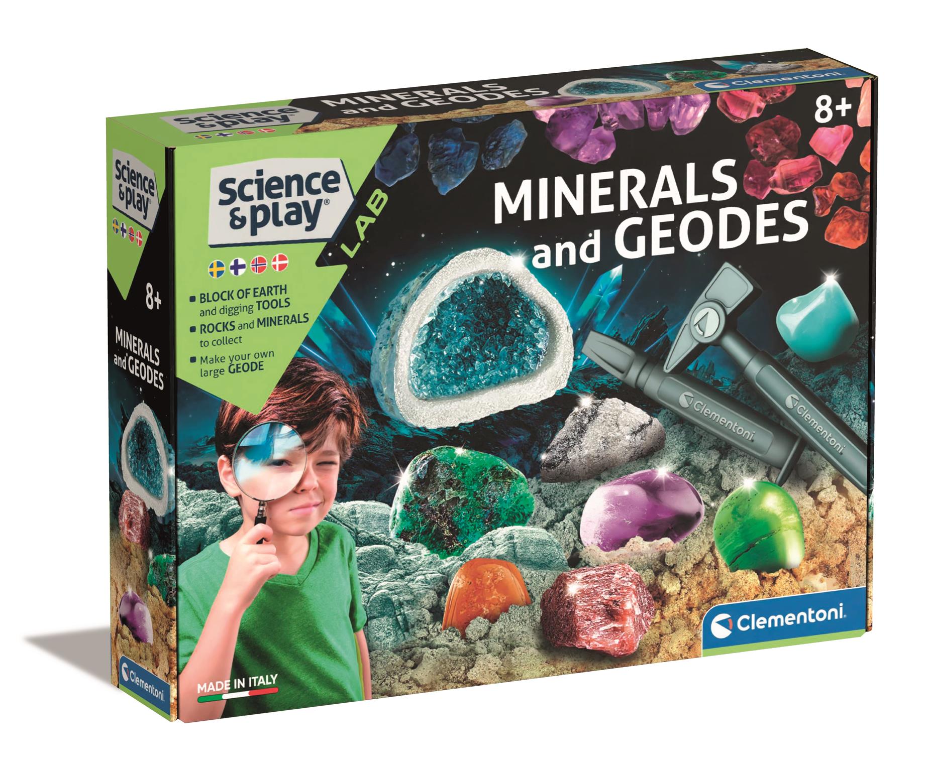 Clementoni - Minerals and Geodes - (I-78828)