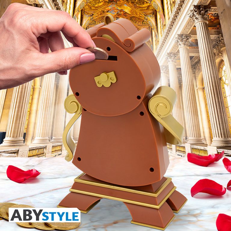 DISNEY – Piggy Bank – Beauty and the Beast – Cogsworth