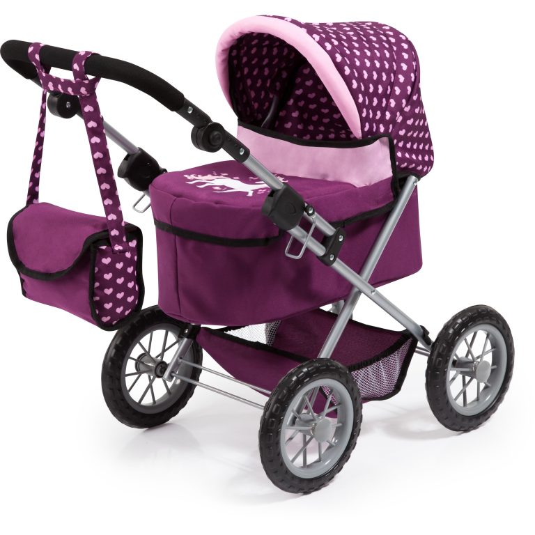 Bayer – Dolls Pram Trendy – Purple (13037AA)