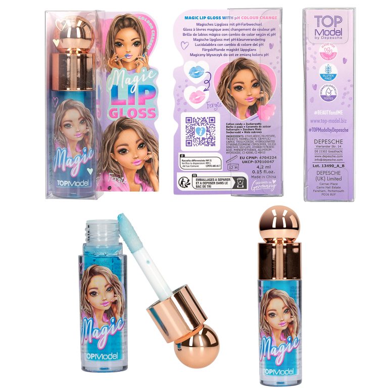 Topmodel – Magic Lip Gloss BEAUTY and ME – Blue, Green