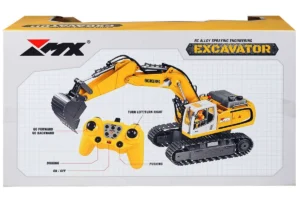 MX R/C Constructions - Excavator R/C 1:18 2,4GHz, 3,7V Li-Ion 11 channels (471467)