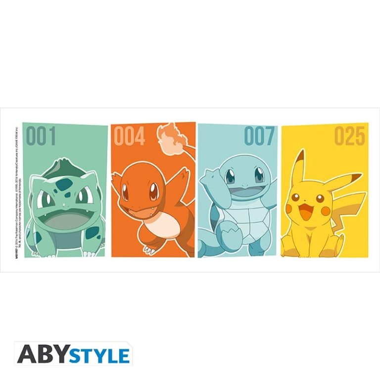 POKEMON – Mug – 320 ml – Starters