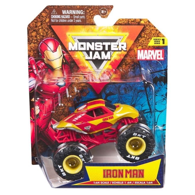 Monster Jam – 1:64 Marvel Single Pack – Iron Man (6071332)