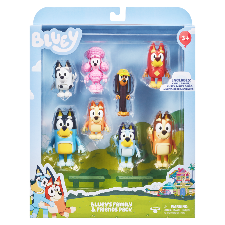 Bluey – 8 Figures Multipack – S3 (90128)