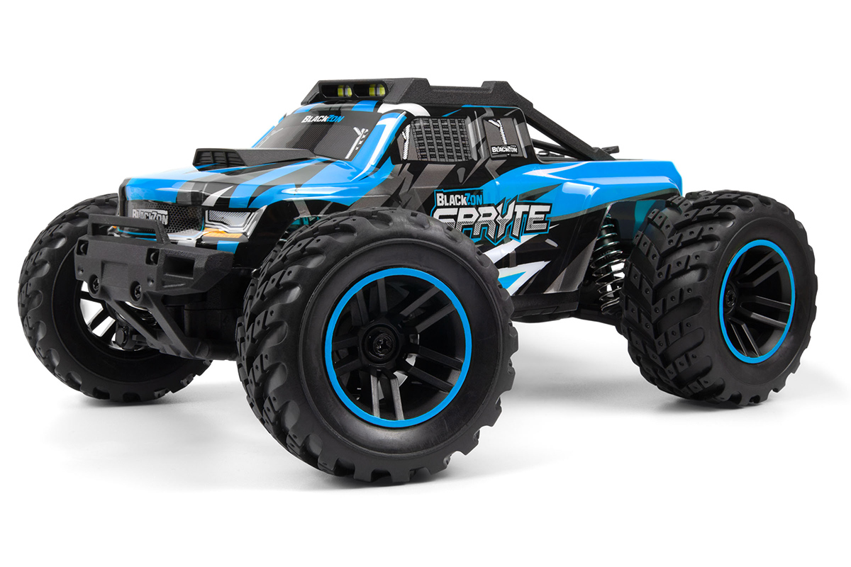 BLACKZON - Spryte MT 1/20 4WD Electric Monster Truck - Blue (540301)
