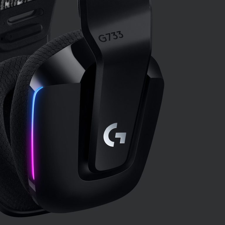 Logitech – G733 LIGHTSPEED Headset – BLACK – 2.4GHZ