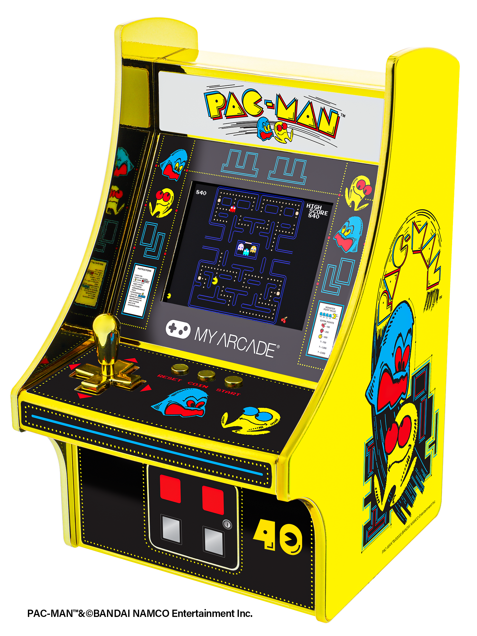 MY ARCADE - Micro Player PacMan 40th Aniversario