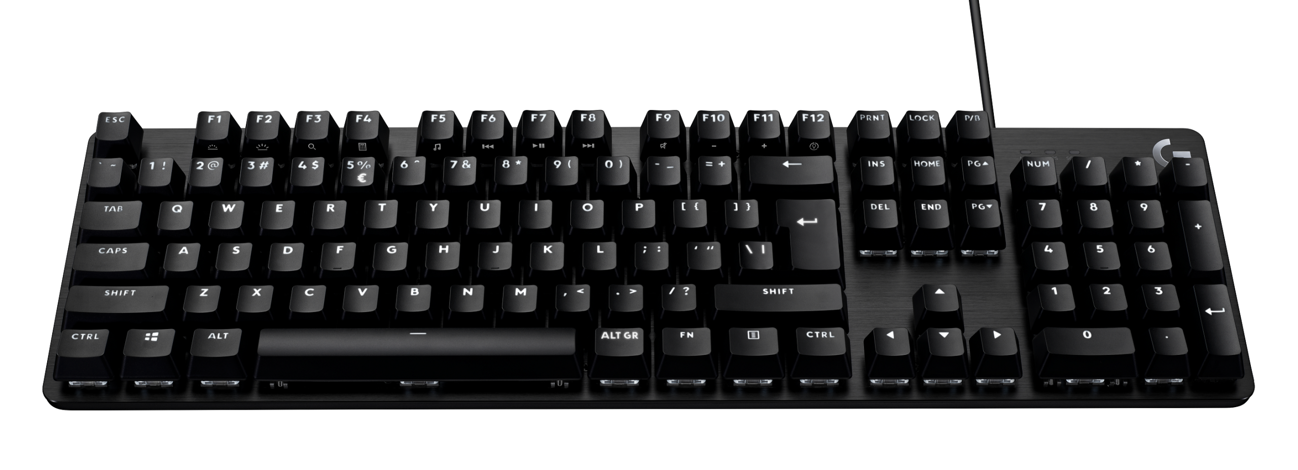 Logitech - G413 SE Mechanical Gaming Keyboard - Black (Nordic)