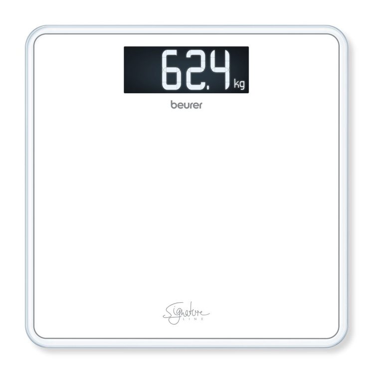 Beurer – GS 400 Bathroom Scale Glass ( White ) – 5 Year warranty