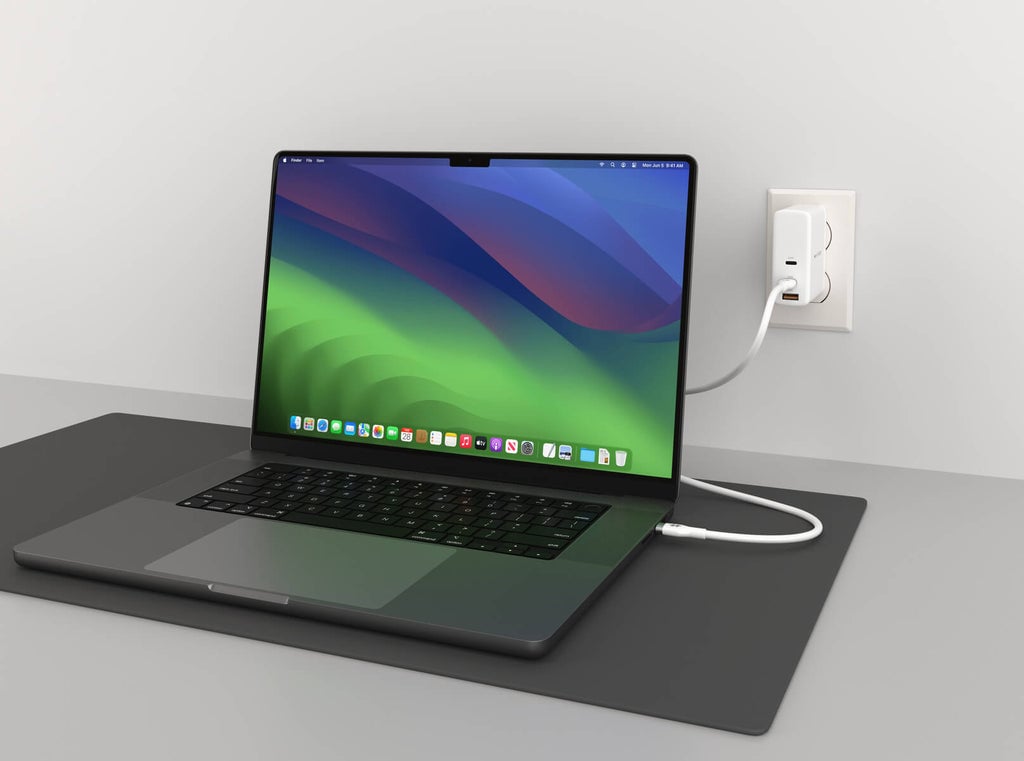 Hyper - 2M Silicone 240W USB-C Charging Cable - White