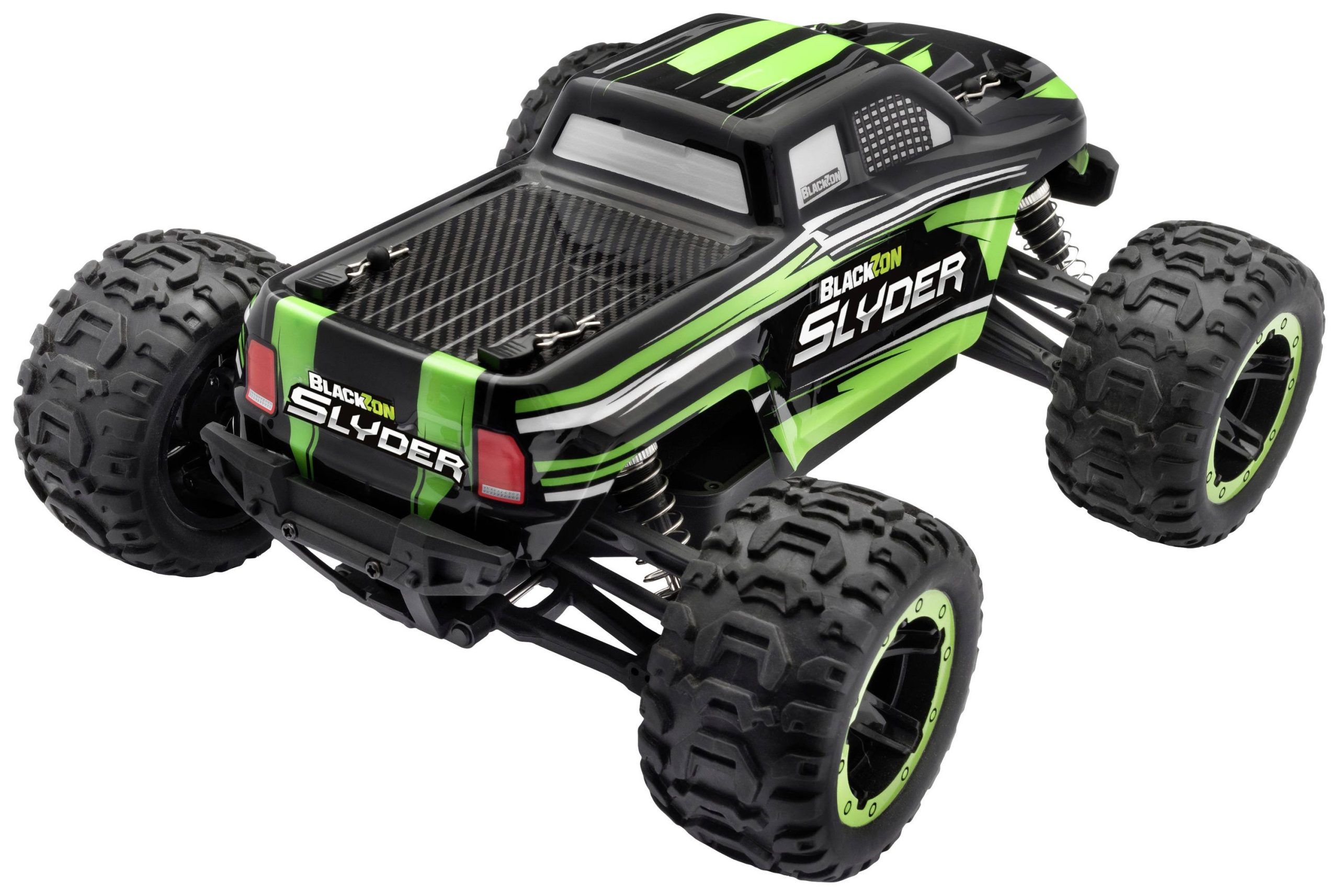 BLACKZON - Slyder MT 1/16 4WD Electric Monster Truck - Green (540100)