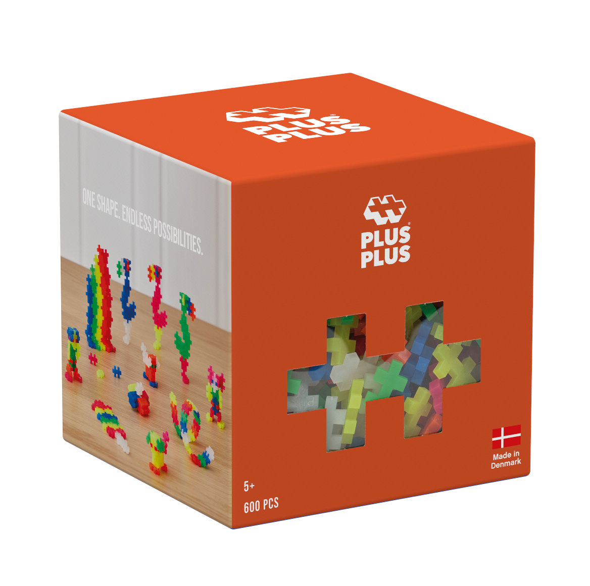 Plus Plus - Mini Neon 600 pcs - (3311)