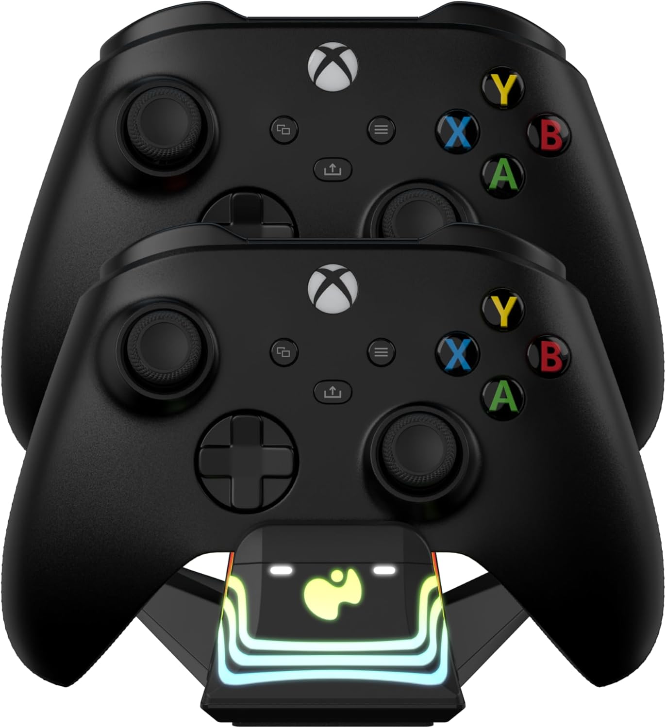 PDP Afterglow Wave Dual Charger Black Xbox