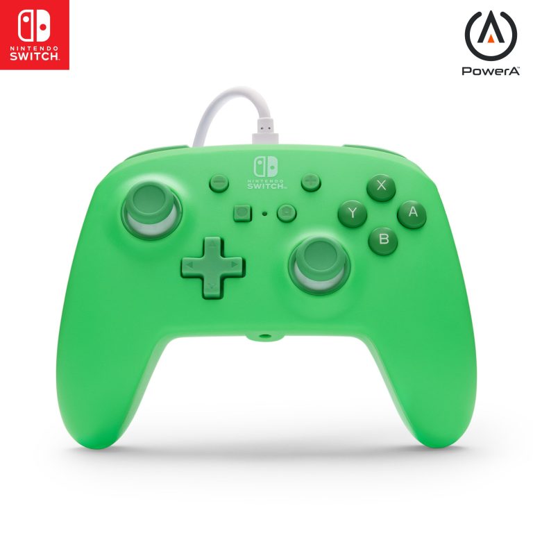 PowerA – Enhanced Wired Controller for Nintendo Switch – Seafoam Green