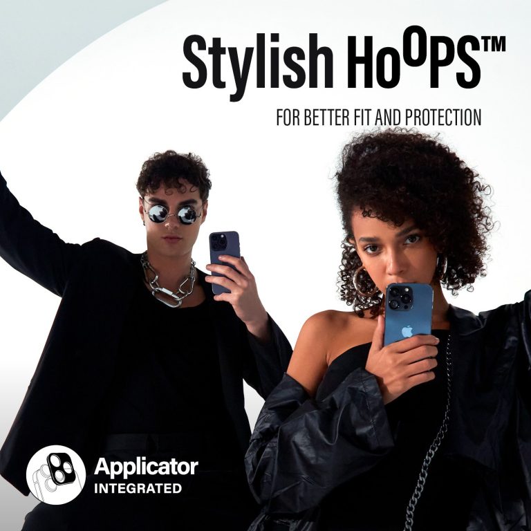 PanzerGlass – Hoops Lens Protector – iPhone 16/iPhone 16 Plus – Transparrent