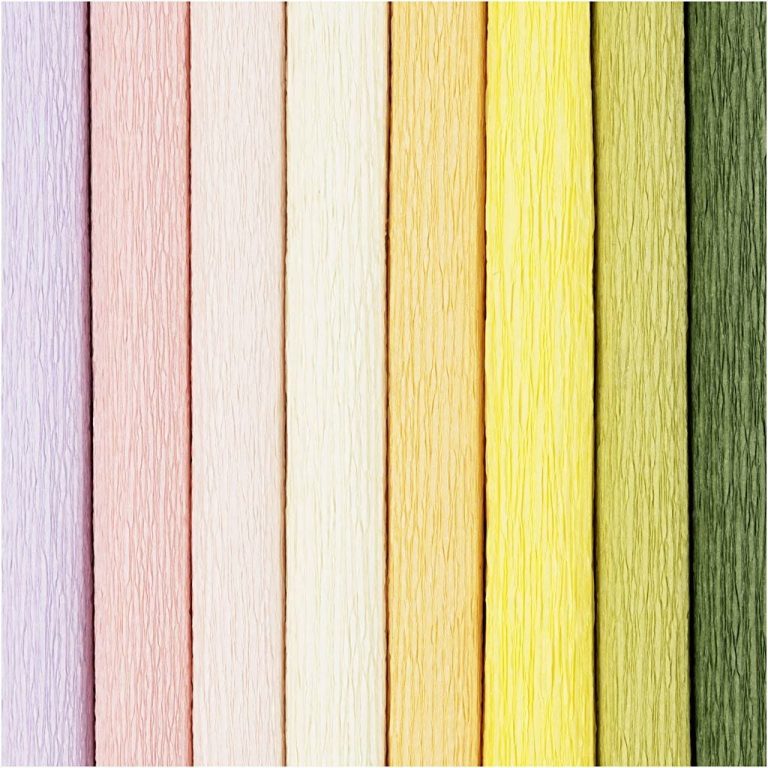Crepe Paper – Pastel Colours (209001)