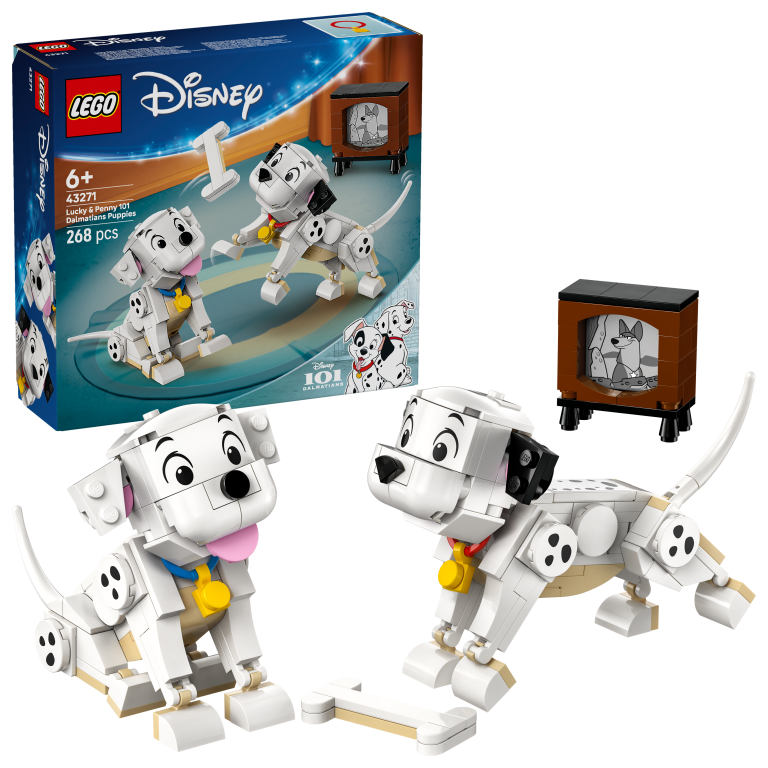 LEGO – Disney Classic – Lucky & Penny 101 Dalmatians Puppies (43271)