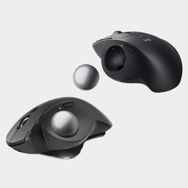 Logitech – MX Ergo S Advanced Wireless Trackball Black