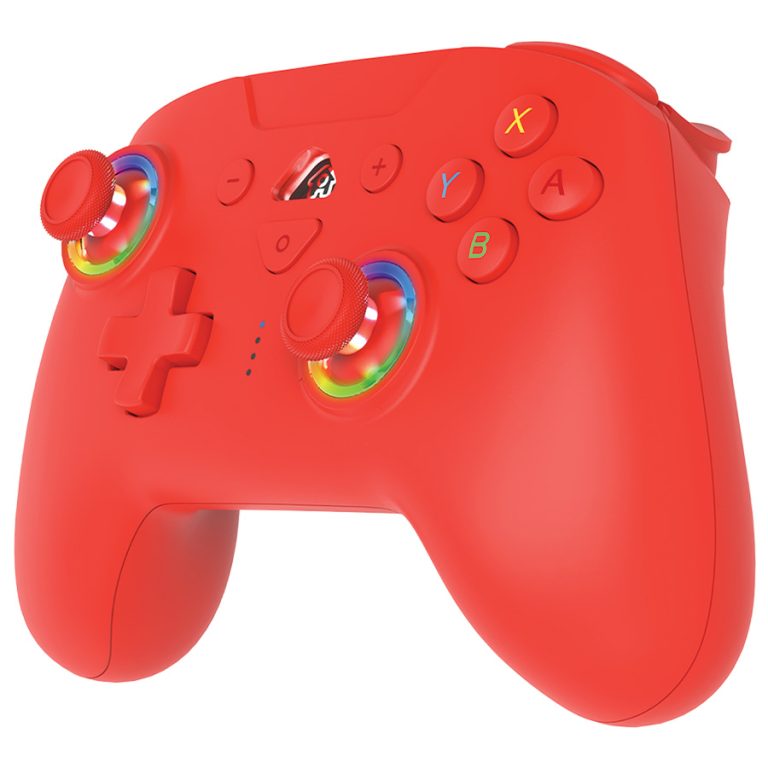 Subsonic Wireless Led Controller Red – Nintendo Switch