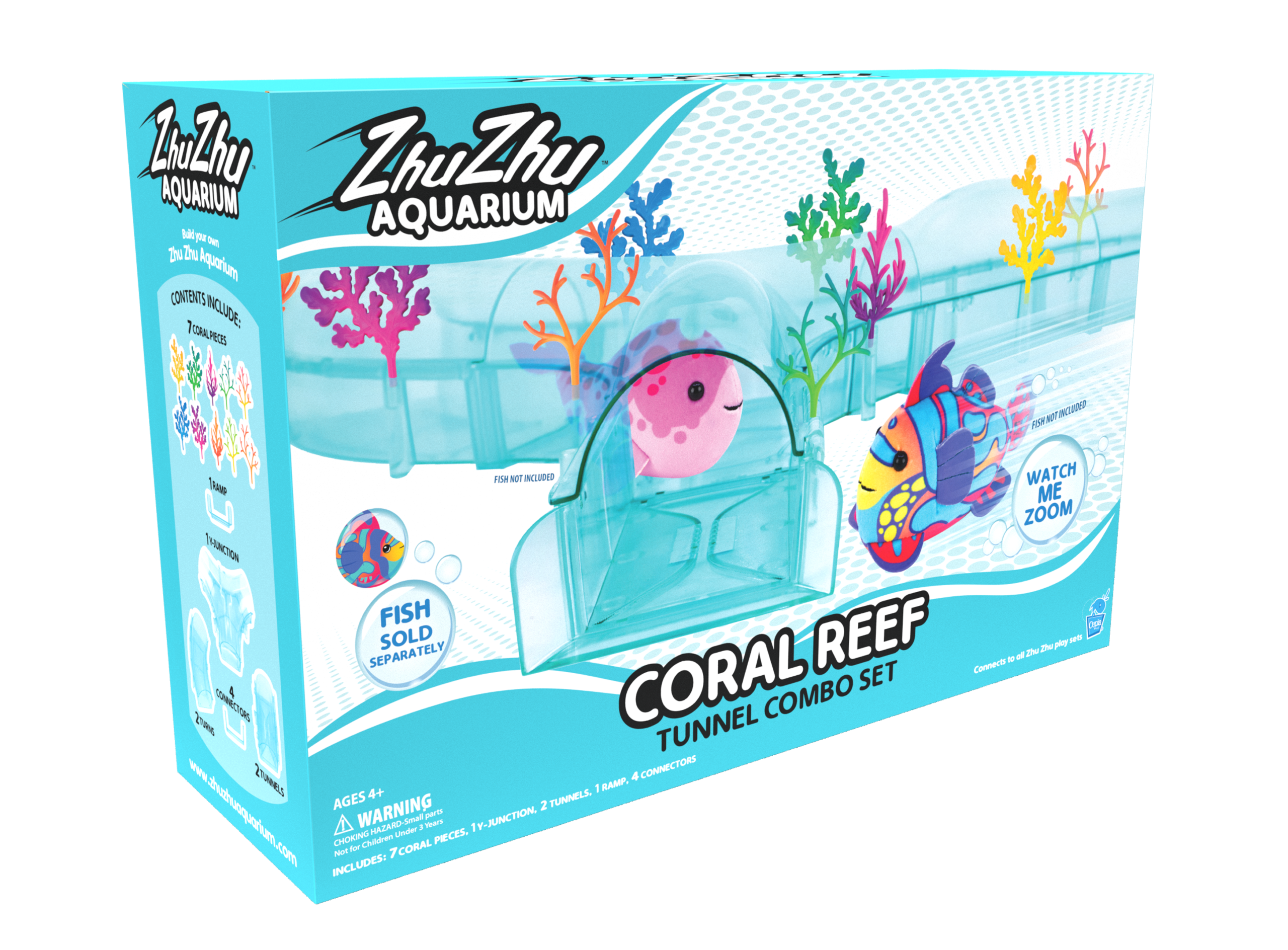 Zhu Zhu Fish - Coral Reef Tunnel Combo Set (Z1012)