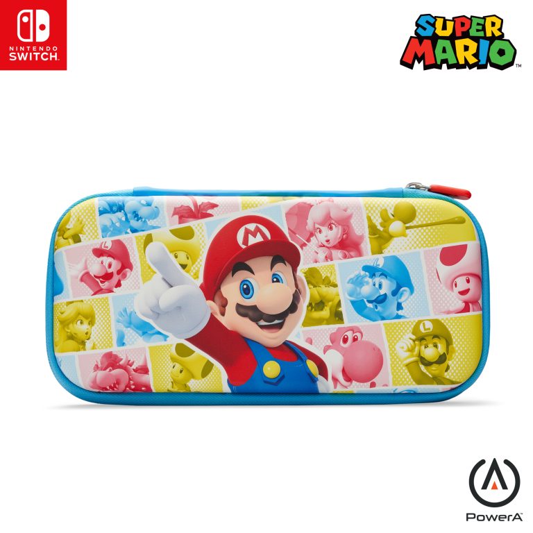 PowerA Slim Case – Photo Booth Mario (Nintendo Switch)