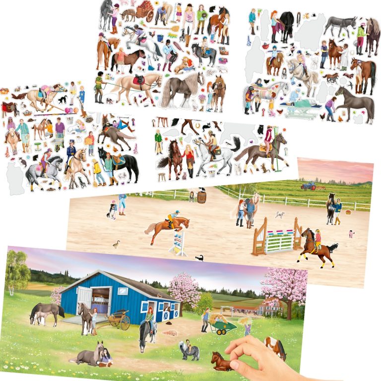 Trend – Create Your Happy Horses Colouring Book (413586)