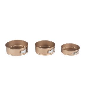 Russell Hobbs RH03791G Opulence 3 Piece Springform Tin Set